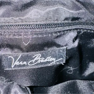 Vera Bradley Black and White Textured Tote Bag thumbnail 8
