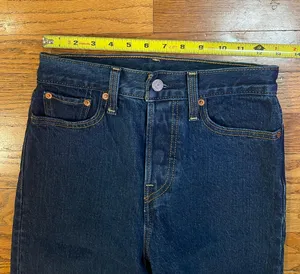 Levi’s Wedgie Dark Wash Jeans thumbnail 2