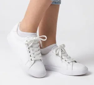 Nine West Layna Womens US 8M Trainers Shoes White Leather Athletic Sneakers thumbnail 1
