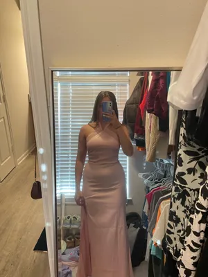 Selfie Leslie Pink Formal Dress thumbnail 5