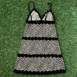 Rampage Small Y2K Leopard Slip Dress Nightgown thumbnail 4