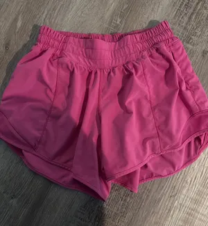 Lululemon Shorts Hotty Hot Pink Sonic 2.5" thumbnail 1