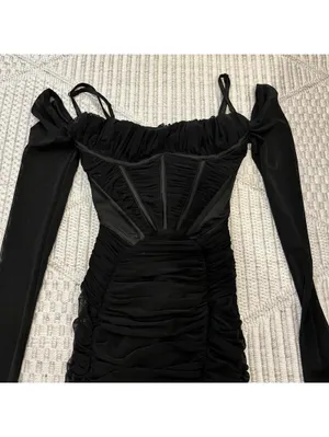 House of CB Freyja Corset Midi Dress thumbnail 5