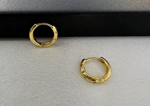 13mm Star Small Gold Hoop Earrings for Women Men thumbnail 3