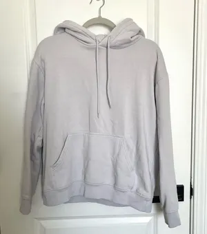 H&M lavender hoodie thumbnail 1
