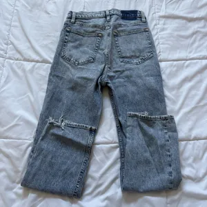 Abercrombie & Fitch Jeans‎ Womens Size 25 Blue Ultra High Rise Ankle Distressed thumbnail 9