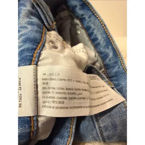 Abercrombie & Fitch Curve Love Ultra High Rise Ankle Straight Distressed 26 LONG thumbnail 6