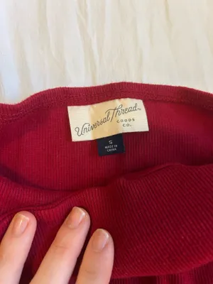 Red Universal Thread Dress Midi Sweater thumbnail 3
