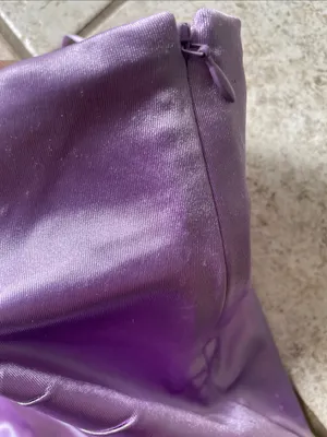 Retrofete Dehl Mini Satin Skirt Lilac thumbnail 13