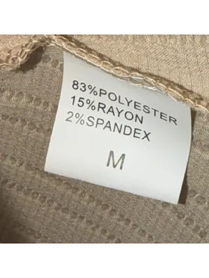 Women’s Beige Textured Halter Neck Midi Dress Size M thumbnail 7