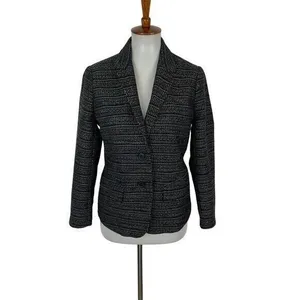 Lucky Brand Blue Blazer 4 Womens Career Office Casual Layering thumbnail 2