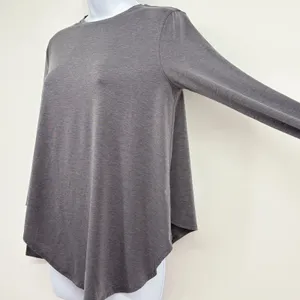 Lululemon Lifted Balance Asymmetrical Hem Long‎ Sleeve Top Women 2 Activewear thumbnail 6