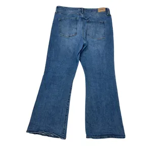 RSQ Flare Leg Jeans Medium Wash Y2K 90s Style Bootcut Denim Women's‎ Size 33 thumbnail 2