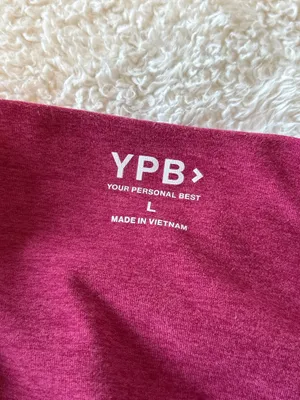Abercrombie & Fitch YPB (your personal best) Red Marl Crossover Flares thumbnail 5