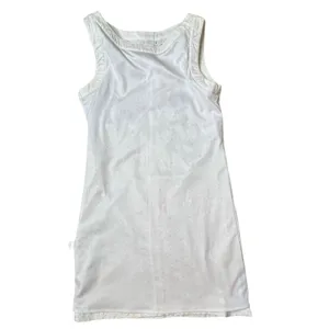 Francesca's Sleeveless Eyelet Lace White Lined Sheath‎ Dress SMALL Vanilla Girl thumbnail 12
