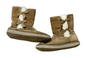 ‎Koolaburra by UGG Victoria Short boot chestnut thumbnail 1