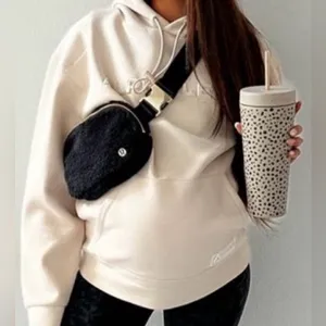 lululemon athletica Black Sherpa Crossbody Belt Bag thumbnail 2