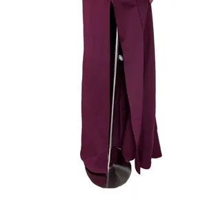 Emerald‎ Sunday Sleeveless Evening Brides Maid Sleeveless Long Dress MEDIUM Slit thumbnail 5