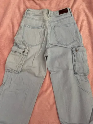 Hollister Dad Jeans Ultra High-Rise Light Wash thumbnail 3