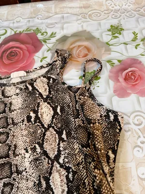 LELIS COLLECTION Snakeskin Print Long Sleeve Bodysuit thumbnail 4