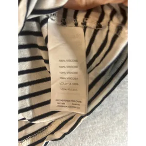 J.crew striped long sleeve t‎ black and white stripes XS thumbnail 3