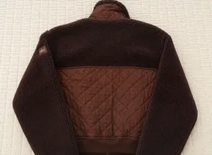 Alo Sherpa Edge Bomber XS NWT chocolate thumbnail 3