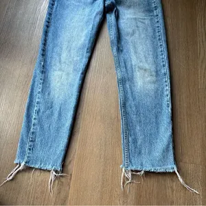 Urban Outfitters BDG Edie High Waisted Raw Hem Skinny Jeans Size 27 thumbnail 5