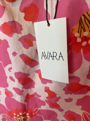 Avara Payton Top Pink Floral Puff-Sleeve Cotton thumbnail 7