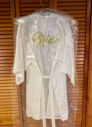 Bridal Robe White thumbnail 2