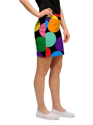 Loudmouth Golf Disco Balls skort sz 10 thumbnail 4