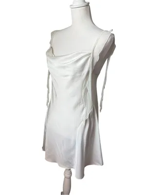White Fairy Mini Slip Dress thumbnail 3