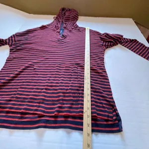 Gap size XL striped “The Octavia waffle Hoodie”. thumbnail 5