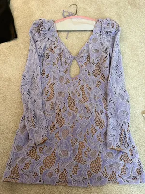 For Love & Lemons Mini Lace Dress thumbnail 4