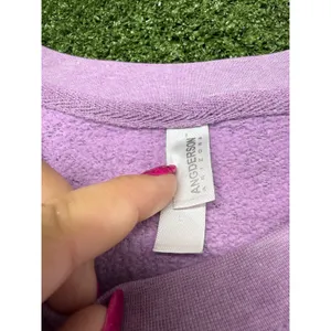 Vintage Arizona Sweatshirt Purple Embroidered Hummingbird Crewneck Large thumbnail 4