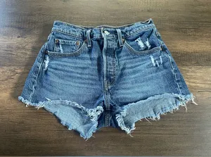 Levi’s 501 denim shorts thumbnail 1