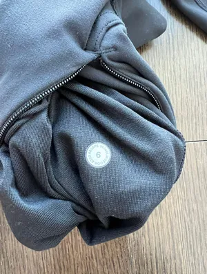 Lululemon black workout jacket thumbnail 3