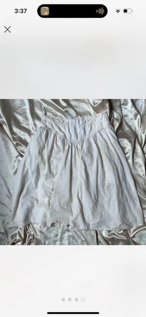 White vintage Skirt Size L thumbnail 3