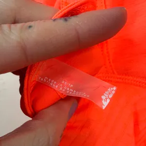 NEW Free People Movement Neon Coral Kiss My Ace Tennis Dress Sporty Romper XS thumbnail 9