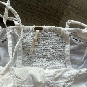 Free People Sweet Sammi Eyelet Top thumbnail 4
