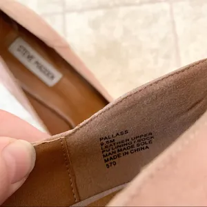 Steve Madden Pallass Blush Suede Stiletto Heel Size 9.5 thumbnail 11