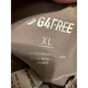 G4Free EverGoing Loose High-Waist Wide Leg Trousers‎ Taupe Technical Stretch XL thumbnail 9