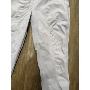 Lululemon Dance Studio Jogger Lavender Pinstripe Pants liner Size 8 flaw thumbnail 4