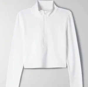 Aritzia Sunday Best 1/2 Zip Longsleeve White thumbnail 5