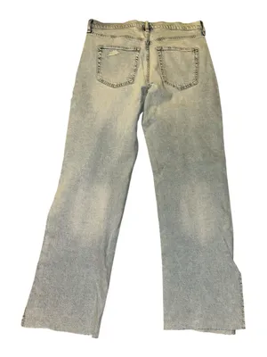 GAP 90’s Loose Mid Rise Light Blue Distressed Straight Jeans NWT thumbnail 2