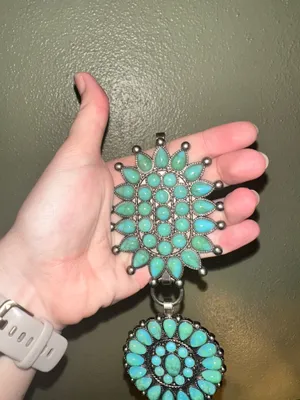 Turquoise Concho Boutique Belt thumbnail 3