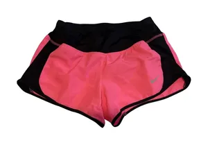 Nike Dri-Fit‎ Running Shorts Women's Small Pink Black Athletic Gym thumbnail 1