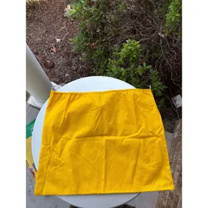 La Bagagerie Paris Yellow Drawstring Dust Bag Large‎ Handbag Storage Pouch 18x22 thumbnail 8