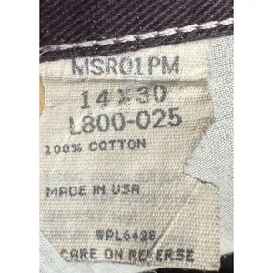 VINTAGE WOMENS WRANGLER‎ JEANS HIGH RISE MOM SIZE 14x 30 PLUM USA thumbnail 4