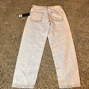 Edwin Wide Leg Jeans High Rise Acid Wash Denim Pants Relaxed Fit Size 26‎ thumbnail 8