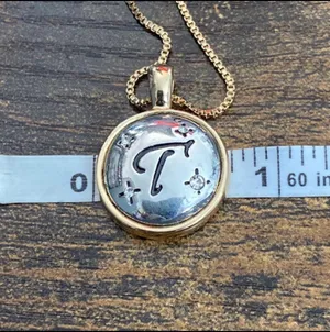Layered Initial Necklace thumbnail 4